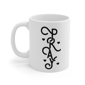 Faith Culture - Prayer Warrior - Christian Ceramic Coffee Mug (11oz)