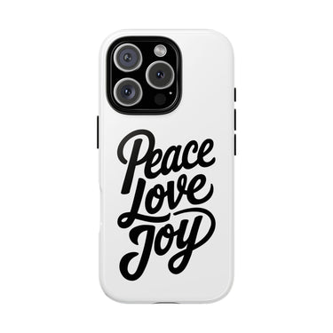 Faith Culture – Peace Love Joy Christian Tough Phone Case