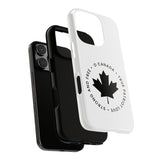 Faith Culture – O Canada Maple Leaf Phone Case | True Patriot Love for All Phones iPhone 16 Pro Glossy