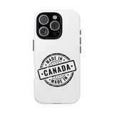 Faith Culture – Made in Canada Phone Case | Minimalist Patriotic Case for All Phones iPhone 16 Pro Glossy