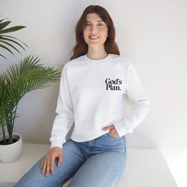Faith Culture - God’s Plan - Christian Unisex Crewneck Sweatshirt