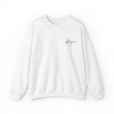 Faith Culture - Hallelujah - Christian Unisex Crewneck Sweatshirt White