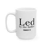 Led by the Father Hoodie | Romans 8:14 Christian Apparel 15oz