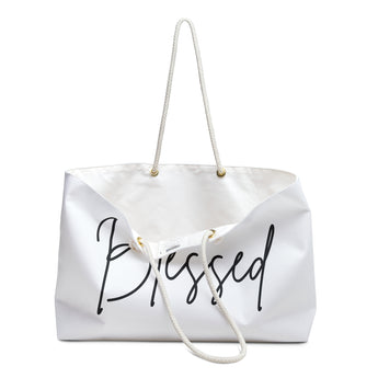Blessed Christian Weekender Tote Bag
