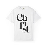 Faith Culture - Rooted in Christ Christian T-Shirt | Colossians 2:7 Bible Verse Tee White
