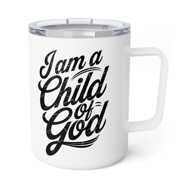 Faith Culture – I Am a Child of God – Christian Coffee and Tea Mug, 10oz 10oz White