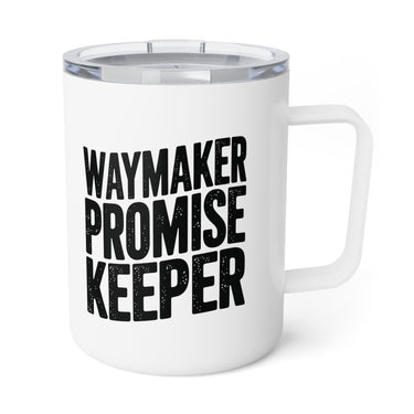 Faith Culture – Waymaker Promise Keeper – Christian Coffee and Tea Mug, 10oz 10oz White