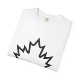 Faith Culture - Black Maple Leaf Unisex T-Shirt – White | Minimalist Canada Tee
