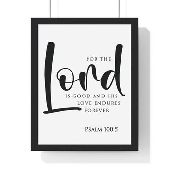 Eternal Gratitude - Psalm 100:5 - Christian Wall Art