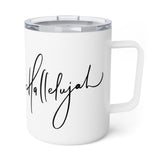 Faith Culture – Hallelujah – Christian Coffee and Tea Mug, 10oz 10oz White