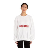 Faith Culture – Oh Canada Crewneck Sweatshirt – White | Classic Anthem-Inspired Pullover