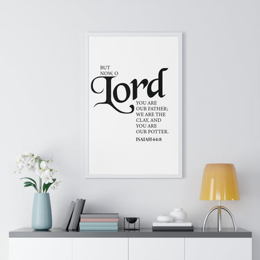 Faith Culture - Isaiah 64:8 Christian Scripture Wall Art Lord You Are Our Potter