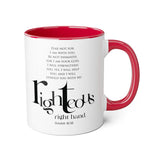 Faith Culture - Isaiah 41:10 - Christian Accent Coffee Mug (11oz)