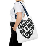 Faith Culture - Love One Another Christian Tote Bag - Bible Verse John 13:34