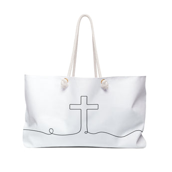 Cross Christian Weekender Tote Bag