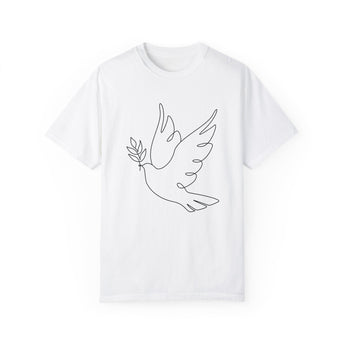 Faith Culture - Peace  - Christian Unisex Garment-Dyed T-shirt
