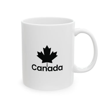 Faith Culture – Canada Maple Leaf Mug – 11oz & 15oz | Classic Patriotic Coffee Cup
