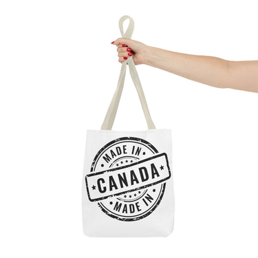 Faith Culture β Made in Canada Tote Bag | Durable & Patriotic Everyday Essential 13" Γ 13'' Beige