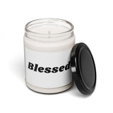 Faith Culture - Blessed Soy Candle Thanksgiving Gift Christian Home Décor 9oz Christmas Warmth 9oz