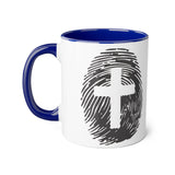 Faith Culture - Marked by the Cross - Christian Accent Coffee Mug, 11oz
