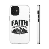 Faith Culture – Faith Can Move Mountains Christian Tough Phone Case iPhone 12 Mini Glossy