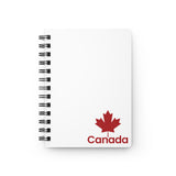 Faith Culture – Canada Maple Leaf Spiral Journal | Classic Canadian Flag-Inspired Notebook