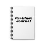Faith Culture - Gratitude Journal Spiral Notebook | Christian Thanksgiving Gift One Size