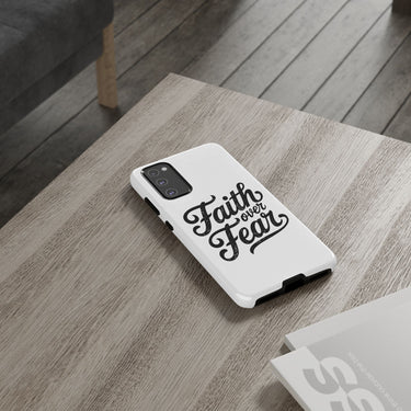 Faith Culture – Faith Over Fear Christian Tough Phone Case Samsung Galaxy S20 FE Glossy