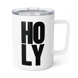 Faith Culture – HOLY – Christian Coffee and Tea Mug, 10oz 10oz White
