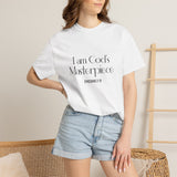 I Am God’s Masterpiece Christian T Shirt inspired by Ephesians 2:10