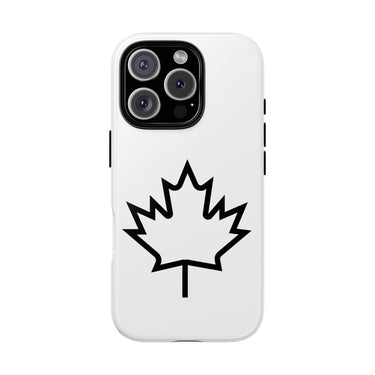 Faith Culture – Minimalist Maple Leaf Canadian Phone Case | Sleek Patriotic Protection for iPhone