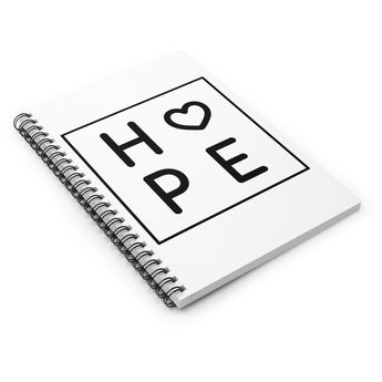 Faith Culture - Hope -Christian Spiral Notebook - Ruled Line