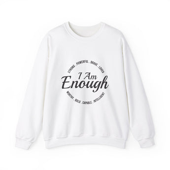 I am Enough Christian Unisex Heavy Blend™ Crewneck Sweatshirt