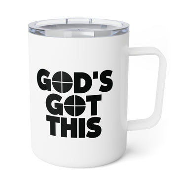 Faith Culture – God’s Got This – Christian Coffee and Tea Mug, 10oz 10oz White