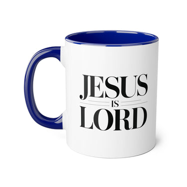Faith Culture - Jesus Is Lord - Christian Accent Coffee Mug, 11oz