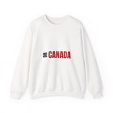 Faith Culture – Oh Canada Crewneck Sweatshirt – White | Classic Anthem-Inspired Pullover White