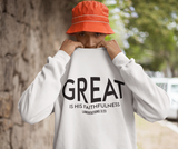 Great Is His Faithfulness Christian Sweatshirt | Lamentations 3:23 Scripture Apparel