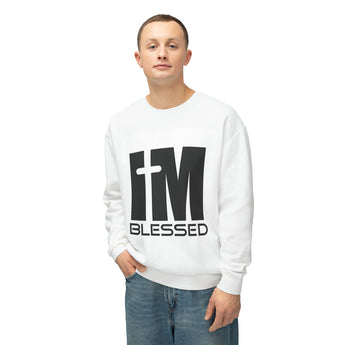 I'm Blessed ChristianUnisex Lightweight Crewneck Sweatshirt