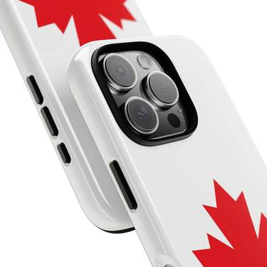 Faith Culture – Red Maple Leaf Phone Case | Bold Canadian Symbol Case for All Phones