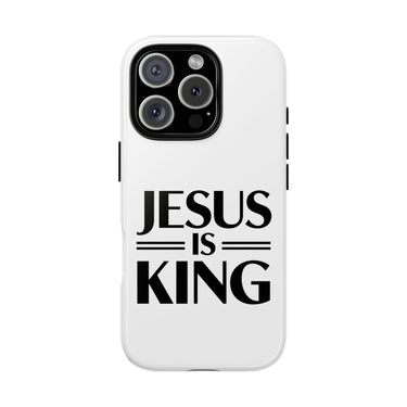 Faith Culture – Jesus Is King Christian Tough Phone Case
