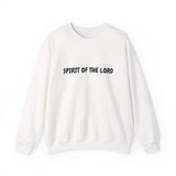 Faith Culture – Spirit of the Lord Unisex Crewneck Sweatshirt – White | Christian Comfort Sweatshirt Inspired by 2 Corinthians 3:17