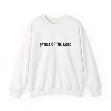 Faith Culture – Spirit of the Lord Unisex Crewneck Sweatshirt – White | Christian Comfort Sweatshirt Inspired by 2 Corinthians 3:17