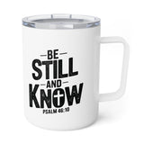 Faith Culture – Be Still and Know (Psalm 46:10) – Christian Coffee and Tea Mug, 10oz 10oz White
