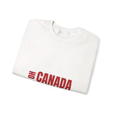 Faith Culture – Oh Canada Crewneck Sweatshirt – White | Classic Anthem-Inspired Pullover