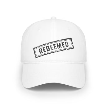 Faith Culture - Redeemed - Christian  Low Profile Baseball Cap