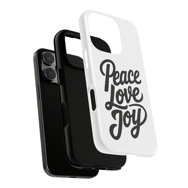 Faith Culture – Peace Love Joy Christian Tough Phone Case