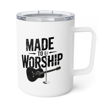 Faith Culture – Made to Worship – Christian Coffee and Tea Mug, 10oz 10oz White
