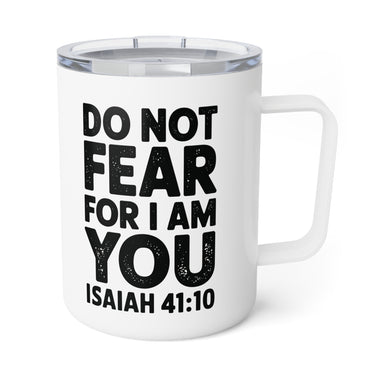 Faith Culture – Do Not Fear for I Am with You (Isaiah 41:10) – Christian Coffee and Tea Mug, 10oz 10oz White
