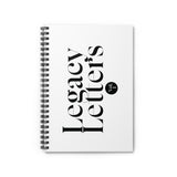 Faith Culture - Legacy Letters Vol. I Spiral Notebook Christian Journal for Writing and Reflection One Size