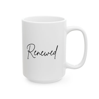 Faith Culture – Renewed Christian Mug, 11oz and 15oz | Inspired by Isaiah 40:31